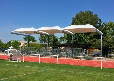 Texabri - abri sur mesure, stade des Alpilles Saint Martin de Crau