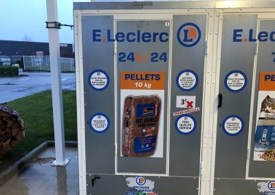 Texabri a conçu et fabriqué l'abri drive du e-Leclerc Multi-Énergies Drive de Quimper