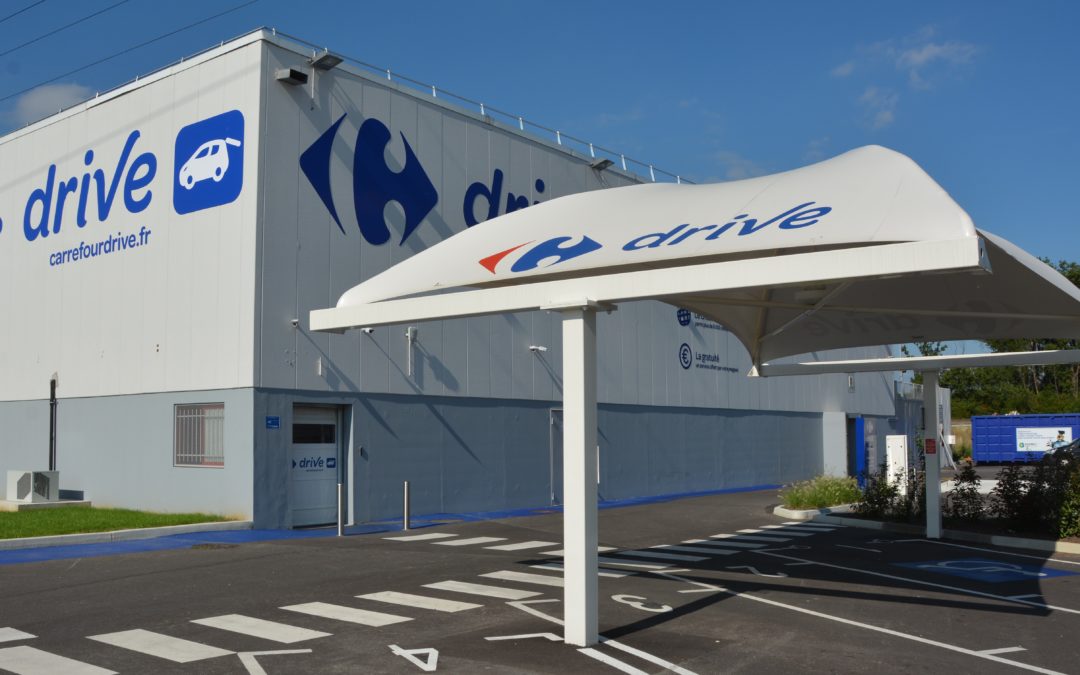 Déploiement national et européen pour les drives de Carrefour